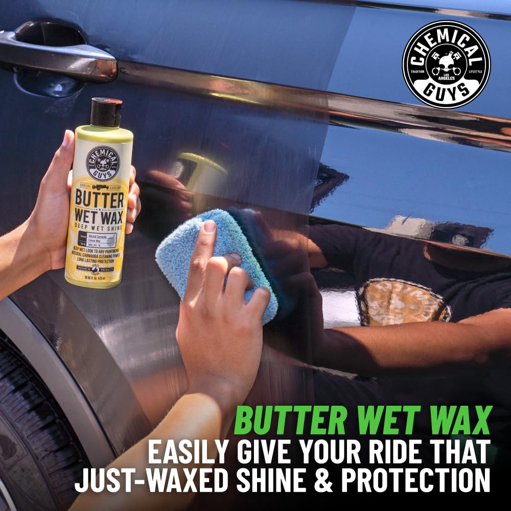 Kit de lavado de coche de 14 piezas Arsenal Builder de Chemical Guys HOL126 con pistola de espuma, cubeta y (5) productos químicos de limpieza para el cuidado del automóvil de 16 onzas líquidas (funciona con manguera de jardín)