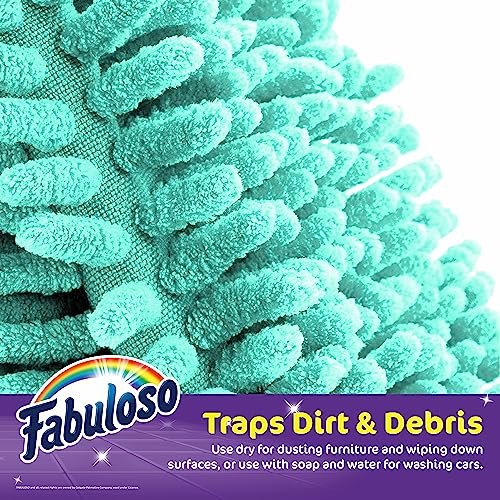 Fabuloso Microfiber Cleaning Mitt, Purple, One Size Fits All | Lint-Free, Scratch-Free Glove for Surfaces & Furniture | Dustless Hand Cloth for Bold & Bright Cleaning Experience