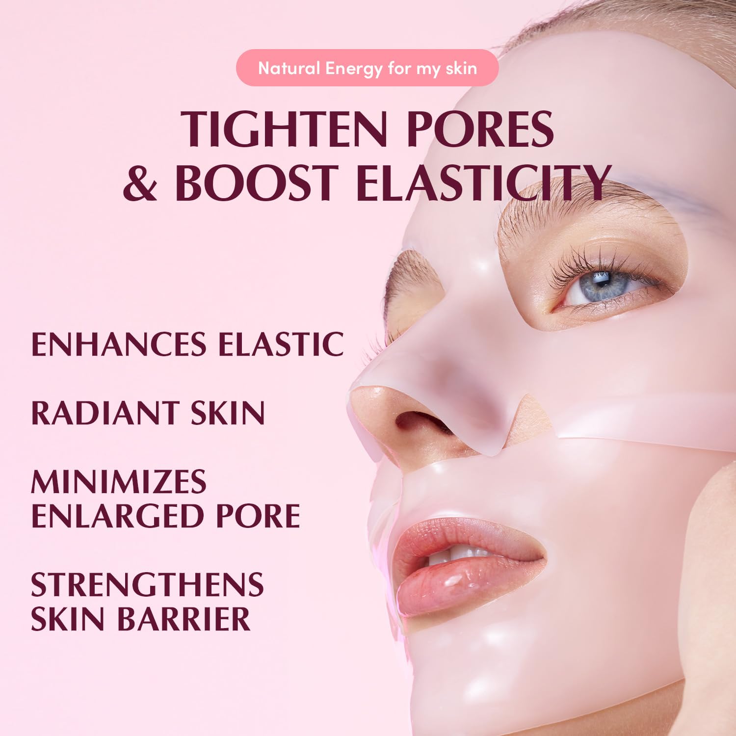 Firming & Pore Care Duo – Bakuchiol Plumping Serum & Collagen Pore-Tight Up Mask | Retinol Alternative & Vegan PDRN for Elasticity, Pore Minimizing & Smooth Skin