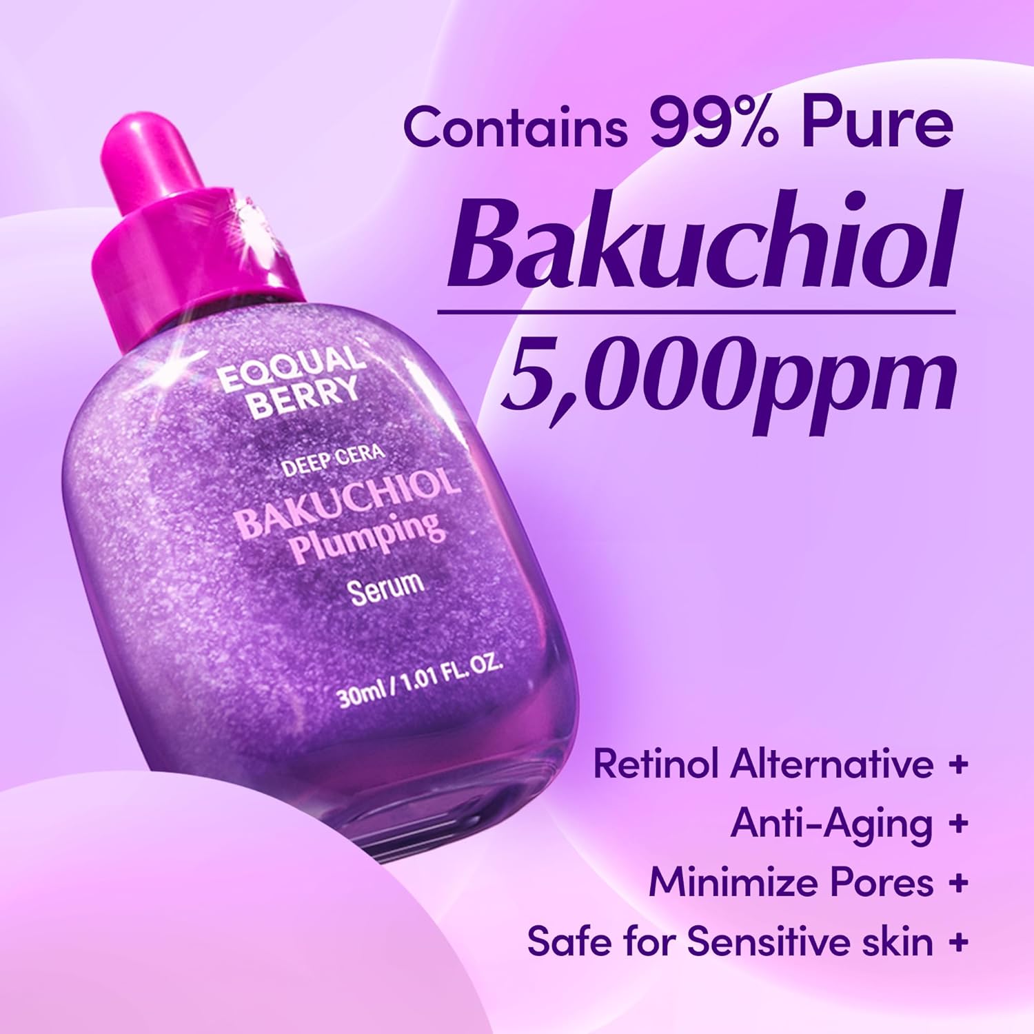 Firming & Pore Care Duo – Bakuchiol Plumping Serum & Collagen Pore-Tight Up Mask | Retinol Alternative & Vegan PDRN for Elasticity, Pore Minimizing & Smooth Skin